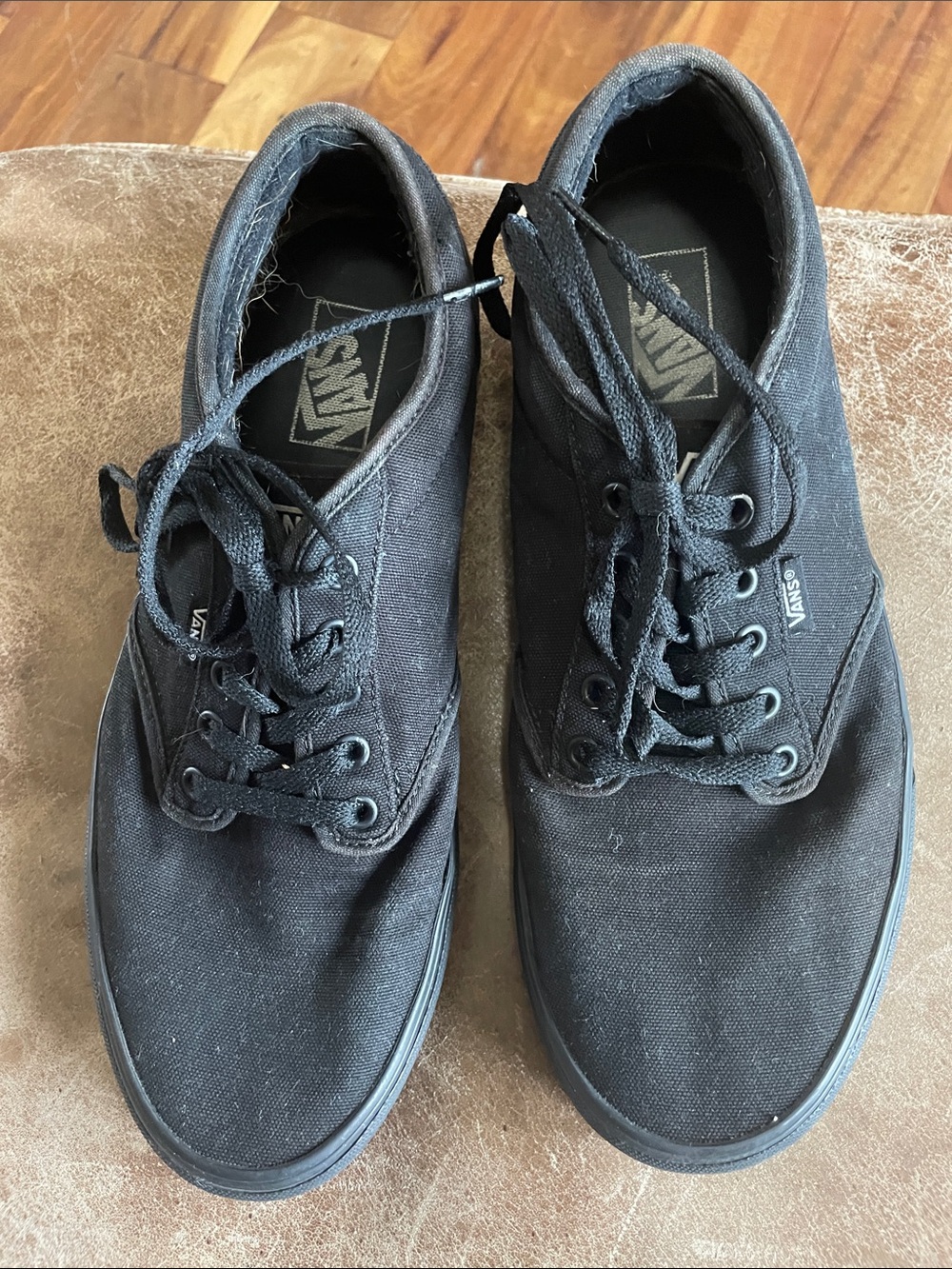 Vans Men's Black Sneakers. Good Condition. Size 11.5.